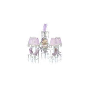    Glass Slippers Chandelier by Just Too Cute