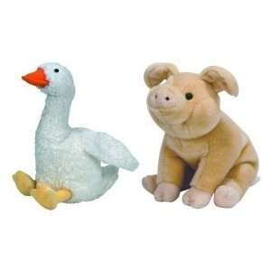   Charlottes Web   Wilbur Pig & Gussie Goose Set of 2 Toys & Games