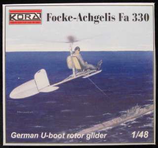 48 KORA FOCKE ACHGELIS Fa 330 U Boat Rotor Glider  