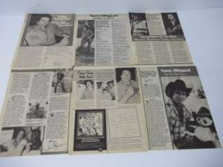 Tom Wopat clippings #E11  