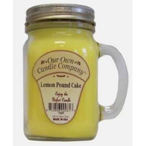  13oz LEMON POUND CAKE Scented Jar Candle (Our Own Candle 