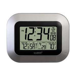  CT301    Atomic Digital Wall Clock with IN/OUT Temp