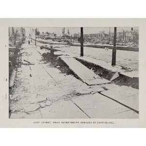  1906 San Francisco Earthquake Capp Street Seventeenth 