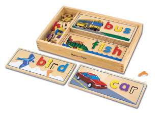 See and Spell Wooden Puzzle  