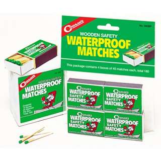 BOXES COGHLANS SAFETY WATERPROOF CAMPING MATCHES NEW  