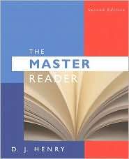 The Master Reader, (0205617549), D. J. Henry, Textbooks   Barnes 