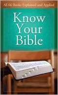 Know Your Bible All 66 Books Paul Kent