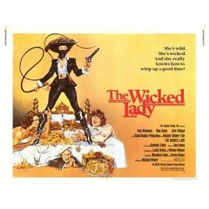  Wicked Lady Original Movie Poster, 28 x 22 (1983)
