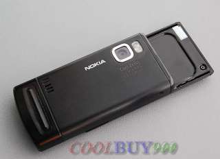 New Unlocke Nokia 6500 Slide 3G GSM Black CELL PHONE 6417182794773 