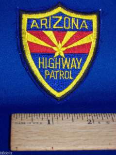 Arizona St. Highway Patrol Trooper Police Officer Patch  