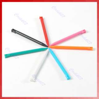 10 Pcs Plastic Colors Touch Stylus Pen for Nintendo 3DS  