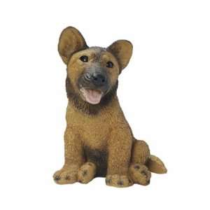  German Shepherd Puppy Dog Statue