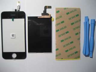   3G Touch Screen (Front Glass + Digitizer) & LCD Replacement Combo