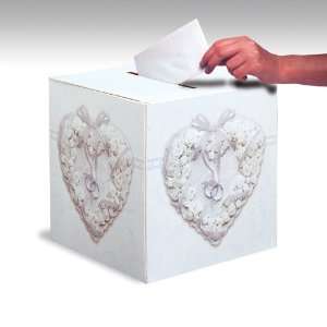  Foldable Card Boxes   White Rose