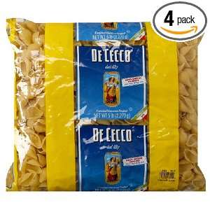 De Cecco Bulk Pasta, Conchiglie Rigate, 5 Pound Packages (Pack of 4)