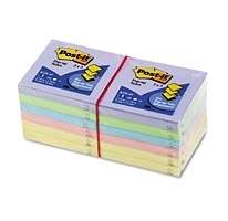 3M Pastel Post it Pop Up Refill Notes 3x3  12 packs  
