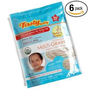 Tastybaby Organic Whole Grain, Multi Grain Infant Cereal with DHA, ARA 