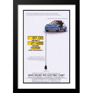 Who Killed the Electric Car? 20x26 Framed and Double Matted Movie 