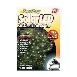 Solar LED White Net Liights 50 Bulbs GA 167