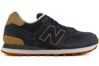 New Balance ML574WKN Wheat Navy 574 Series Mens New Running Shoes Size 