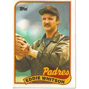  1989 Topps #516 Eddie Whitson [Misc.]