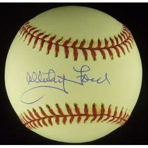 Whitey Ford Signed Baseball JSA COA Yankees HOF Auto   Autographed 