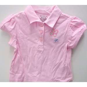  Baby Girl 18 Months, Pink Summer Top Polo Shirt Cute 