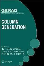 Column Generation, (0387254854), Guy Desaulniers, Textbooks   Barnes 