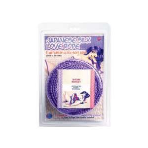  Japanese Silk Love Rope 16 ft., Purple Health & Personal 