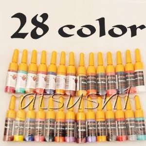  Pro 8 color Tattoo Ink Pigment Complete Set UIK 013 