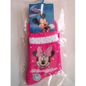  Disney Minnie Socks, Fuchsia/White, 20 22 cm Everything 