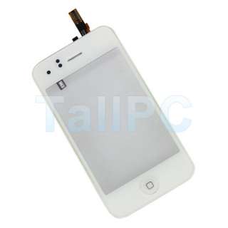 White Mid Frame Bezel Touch Screen Digitizer Home Button Assembly for 