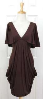 Chic TEMPERLEY LONDON Silk Draped Grecian Dress UK 6   US 2 XS  