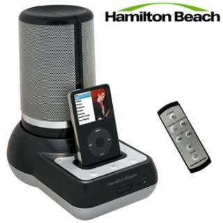 HAMILTON BEACH® WIRELESS SPEAKER DOCKING STATION Battery& charger 