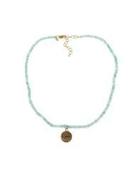 14k Gold over Sterling Silver Love Apatite Necklace