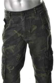 INC NEW Mens Green BHFO Cargo Pants 32/34  