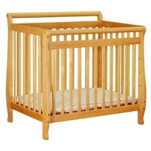    AFG Athena Mini Amy Convertible Crib in Natural Furniture & Decor