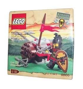 Lego Castle Knights Kingdom I Axe Cart 4806  