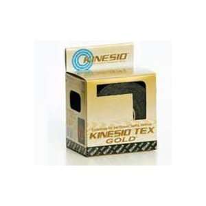 KN GKT45024 Tape Kinesio Tex Gold Athletic LF 2x4.3yd Black 6 Roll 