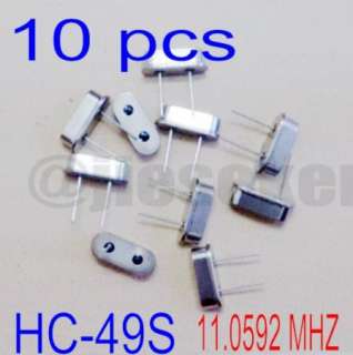   11.0592 MHZ 11.0592M HZ Crystal Oscillator HC 49S New condition  