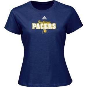  Indiana Pacers adidas Womens Pure Shooter Stretch Tee 