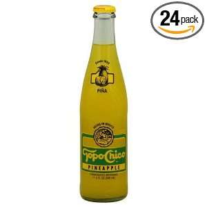 Interex Corp Topo Chico Beverage, Pineapple, 11.50 Ounce (Pack of 24 