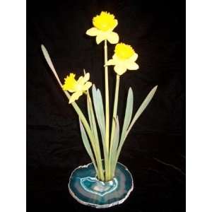  Agate Ikebana Vase 