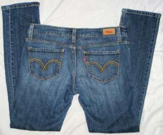 womens Levis 524 TOO SUPERLOW Jeans straight stretch 9M  
