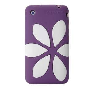  Agent 18 FlowerVest Purple/White for iPhone 3G/3GS Cell 