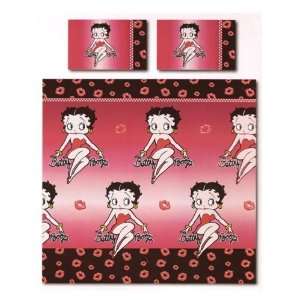  Betty Boop Kiss Rotary King Bed Duvet Quilt Cover Set 