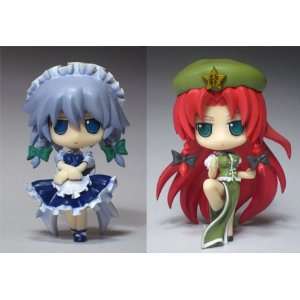  Touhou Super Deformed Series 04 Sakuya & Meiling Mini 