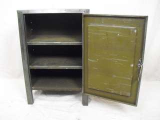 1920s 30s Era Stripped Metal Cabinet (5118)*  