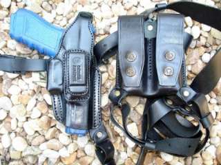 LEATHER SHOULDER HOLSTER for SPRINGFIELD M1911 A1  