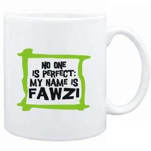  Mug White  No one is perfect My name is Fawzi  Male 